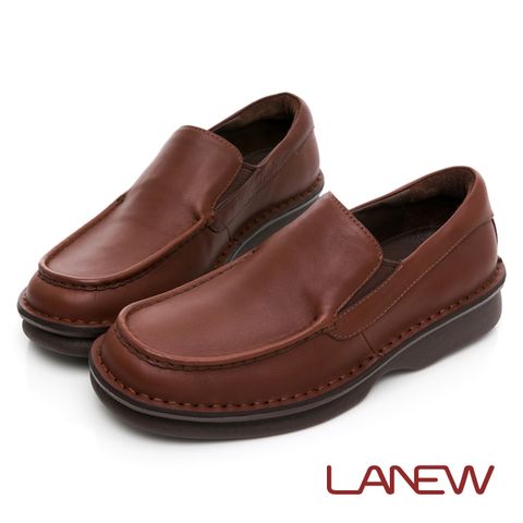 【LA NEW】多密度PU氣墊樂福鞋 休閒鞋(男226016701)
