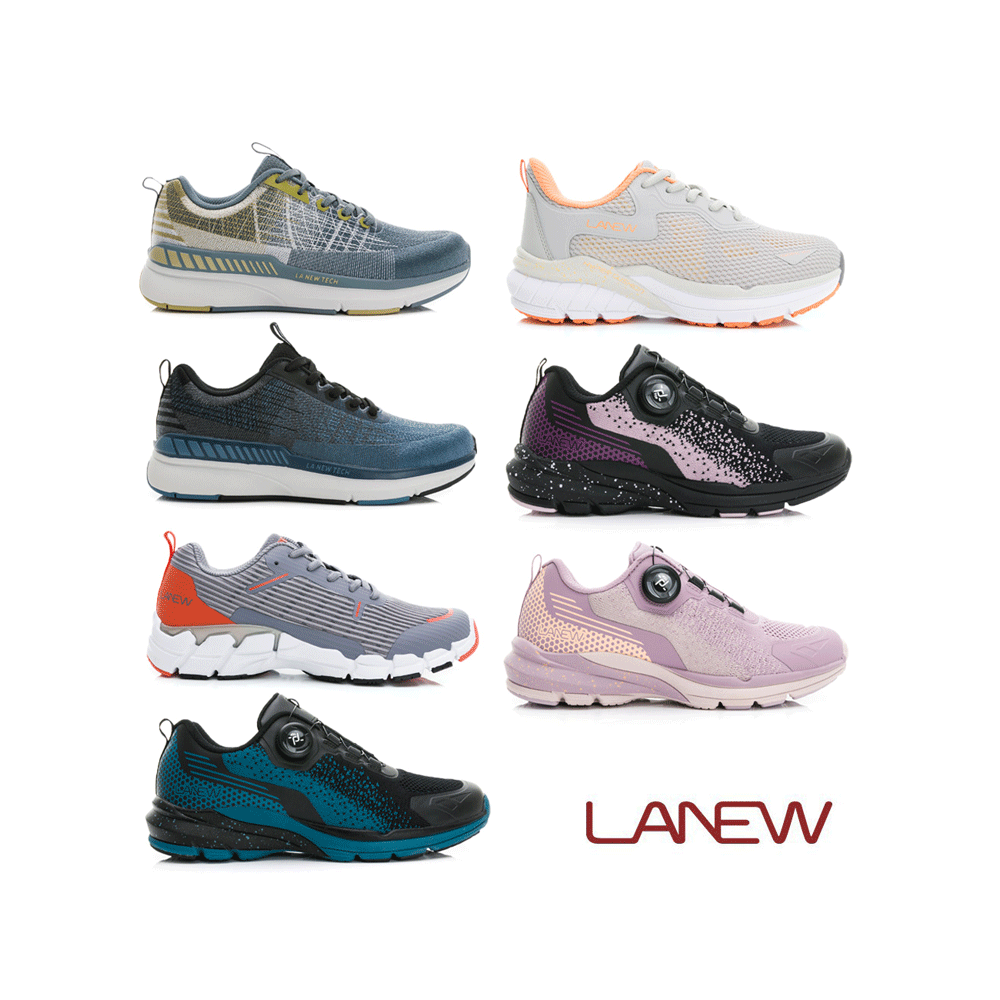 LA NEW 安底防滑防黴抑菌慢跑鞋 運動鞋(男229618543)