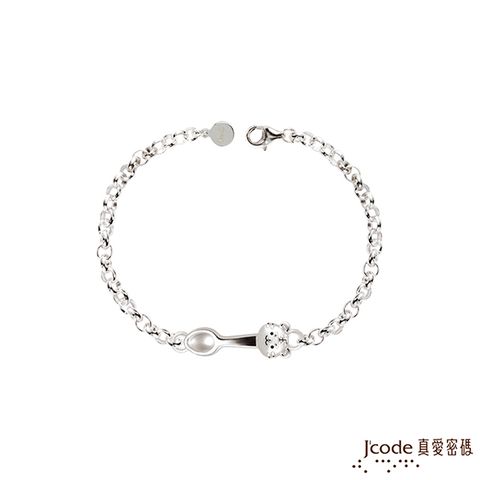 J’code真愛密碼銀飾 虎你好命純銀手鍊