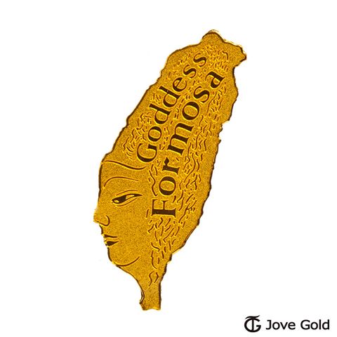 Jove gold 台灣金條10公克-台灣女神款