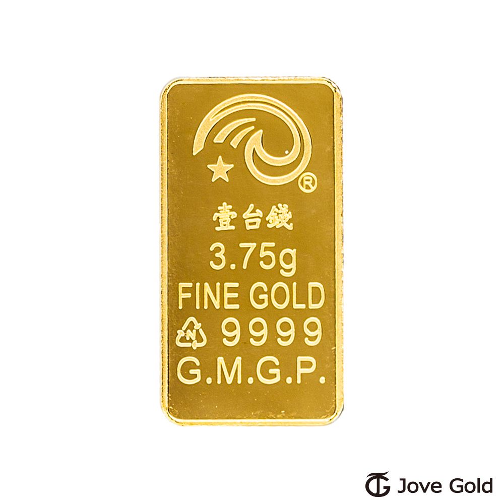 Jove gold  星運招財黃金條塊 - 壹台錢