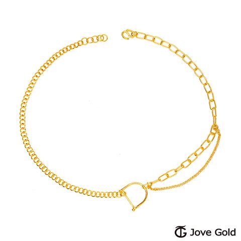 Jove gold JoveGold 甜蜜達令黃金項鍊