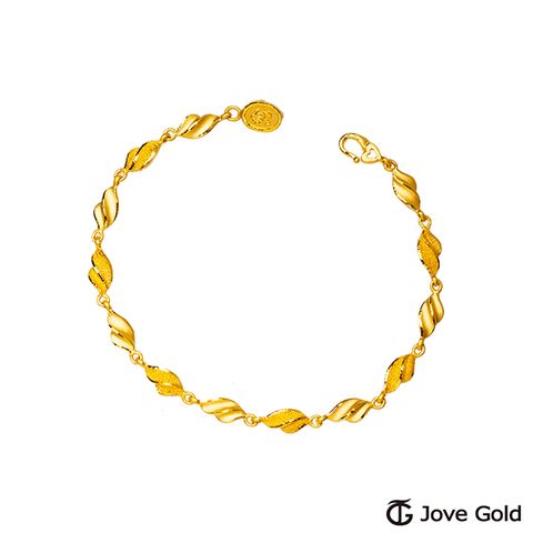 Jove gold JoveGold 小趣味黃金手鍊