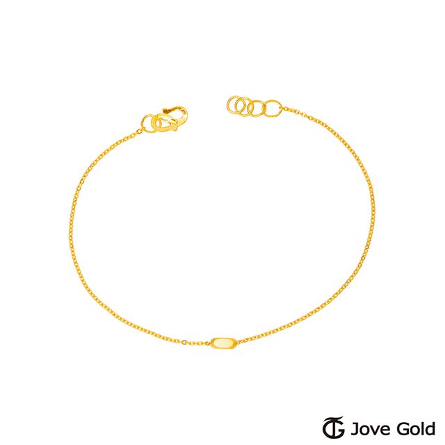 Jove gold JoveGold 匠心獨具黃金手鍊