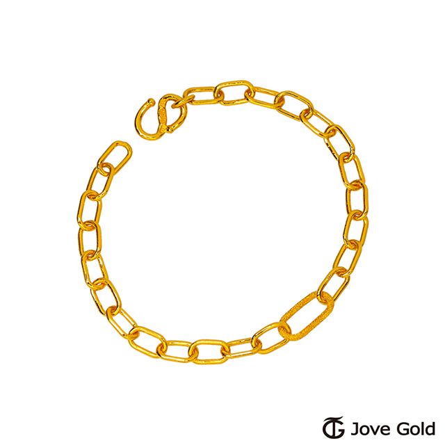 Jove gold JoveGold 優雅小姐黃金手鍊