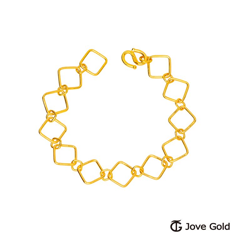 Jove gold JoveGold 時尚樂章黃金手鍊
