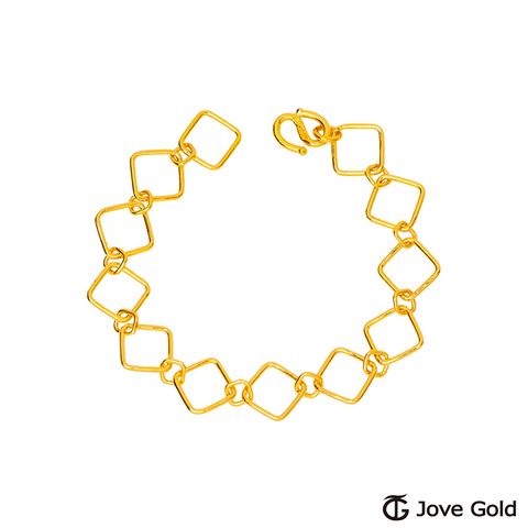 Jove gold JoveGold 時尚樂章黃金手鍊