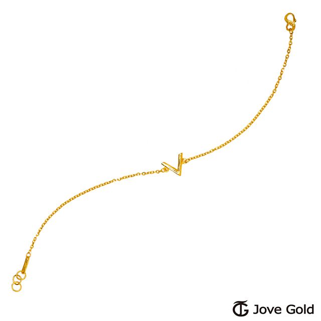 Jove gold JoveGold 獨一無二黃金手鍊