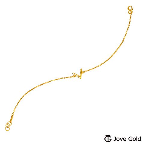 Jove gold JoveGold 獨一無二黃金手鍊