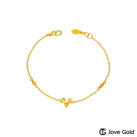 Jove gold JoveGold 自由信仰黃金手鍊