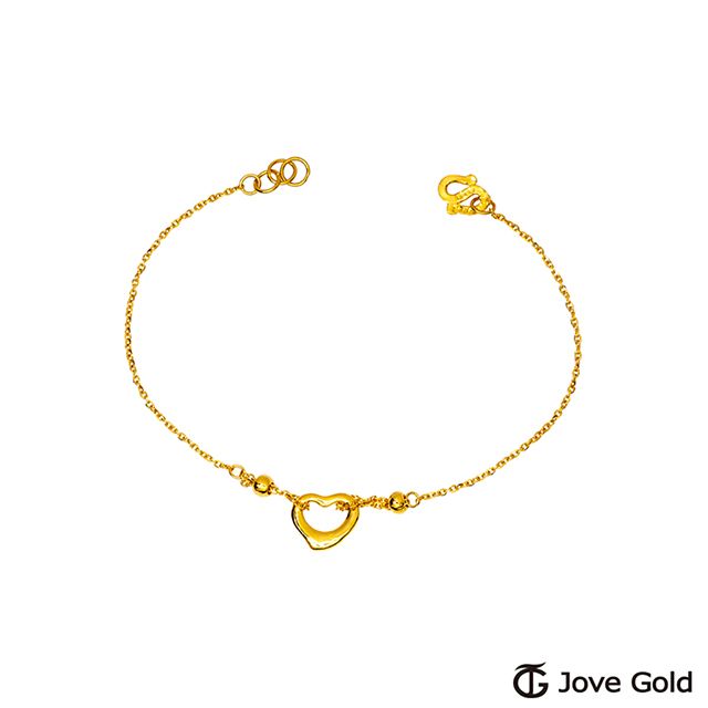 Jove gold JoveGold 初戀情人黃金手鍊
