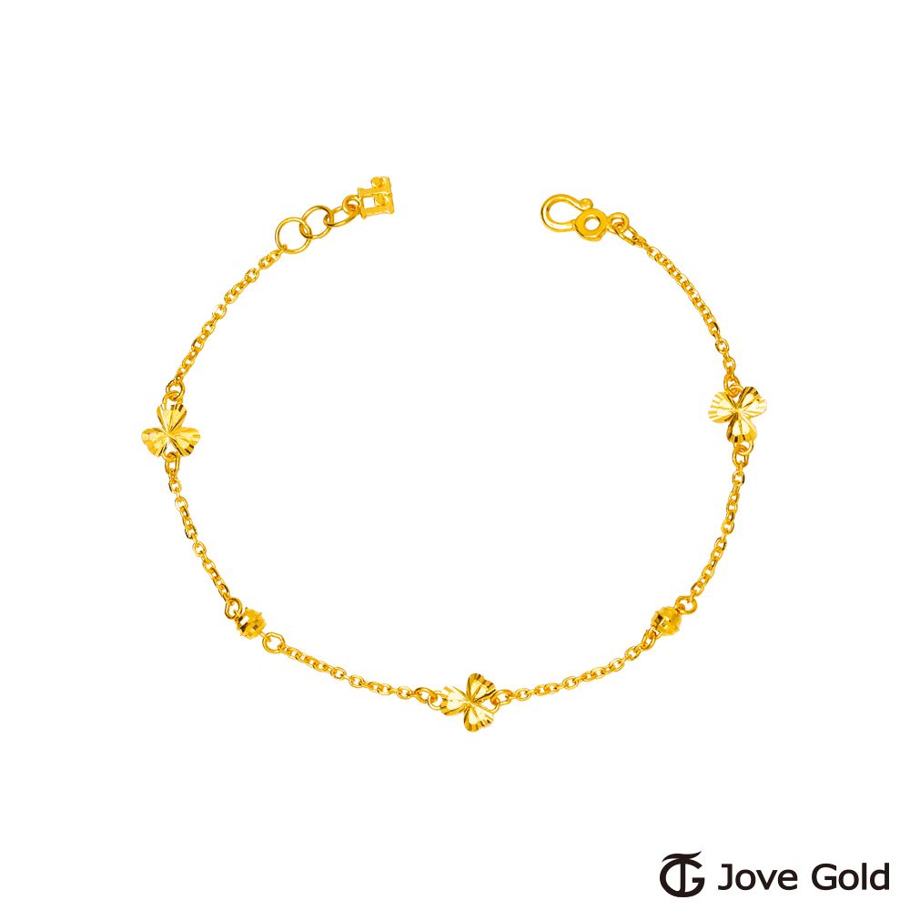 Jove gold 漾金飾 乘風飛揚黃金手鍊