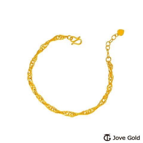 Jove gold 漾金飾 細細品味黃金手鍊