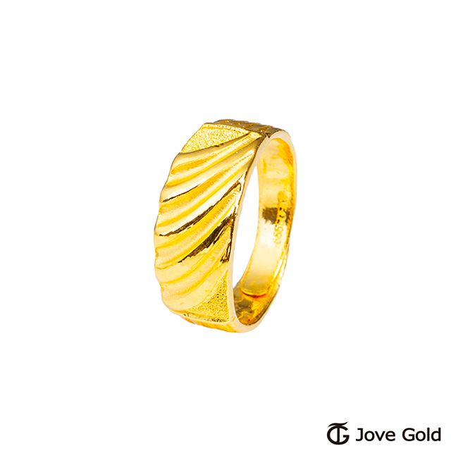 Jove gold JoveGold 博學黃金戒指