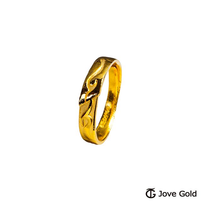 Jove gold JoveGold 默契黃金女戒指
