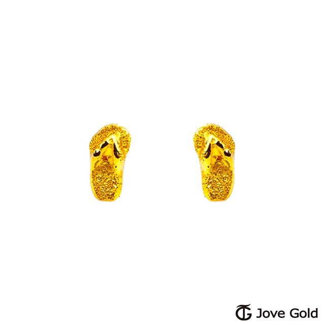 Jove gold JoveGold 渡假風黃金耳環