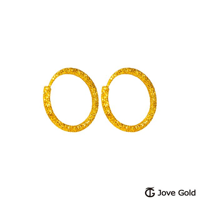 Jove gold  紐約時尚黃金耳環