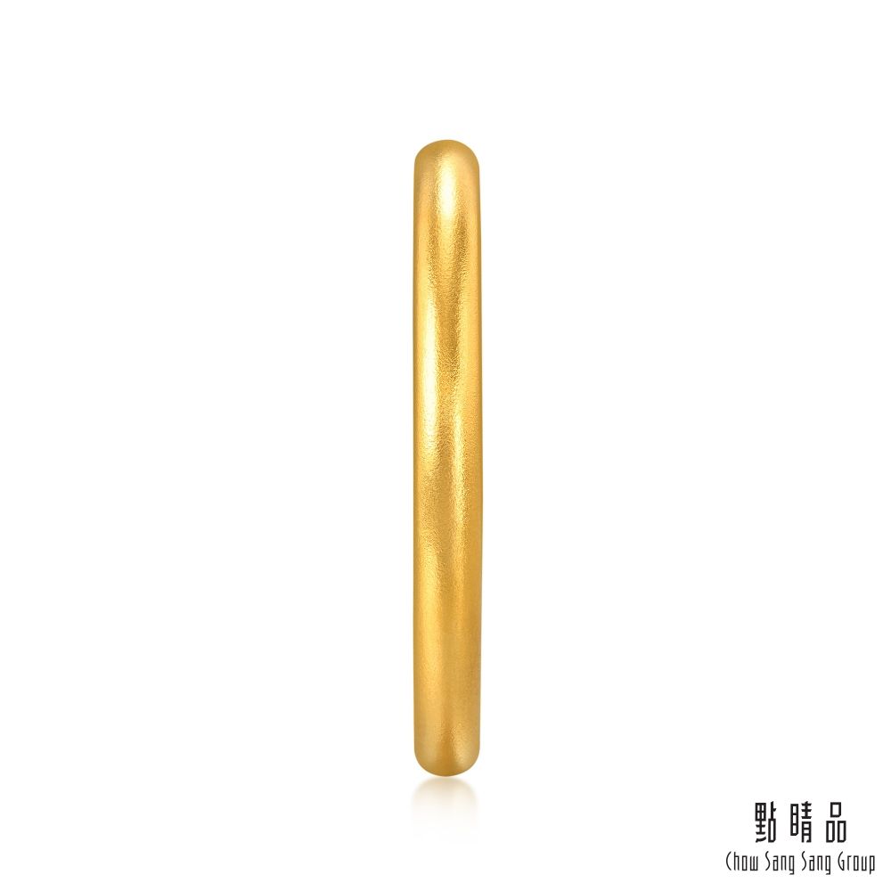  點睛品 簡約細環 黃金戒指_計價黃金(港圍21號)