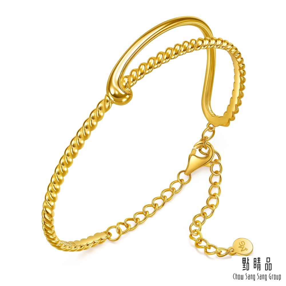 Chow Sang Sang Group 點睛品  擁抱夢想 黃金手鐲_計價黃金(08)
