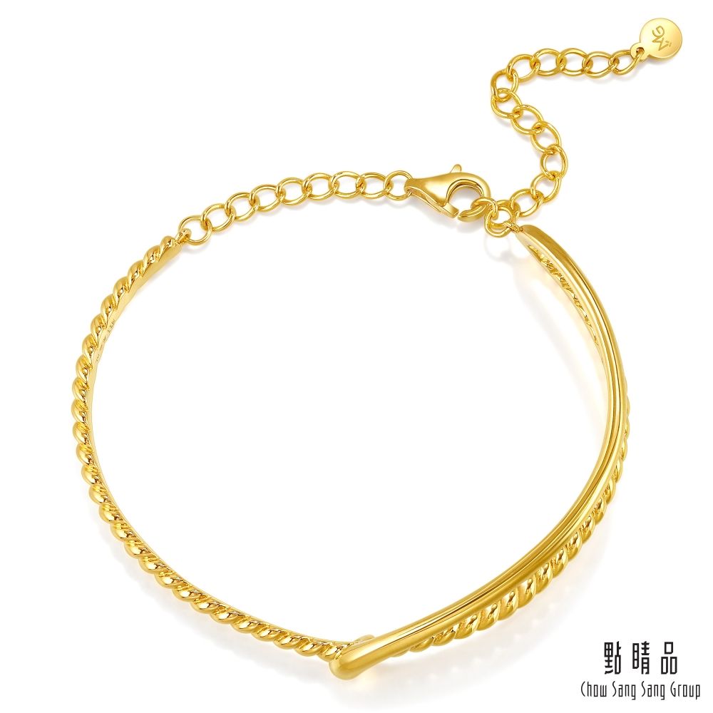 Chow Sang Sang Group 點睛品  擁抱夢想 黃金手鐲_計價黃金(08)