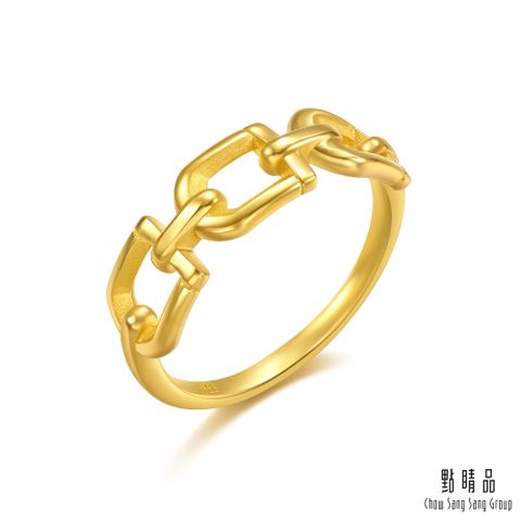 點睛品 夢想無限 黃金戒指_計價黃金(港圍11號)