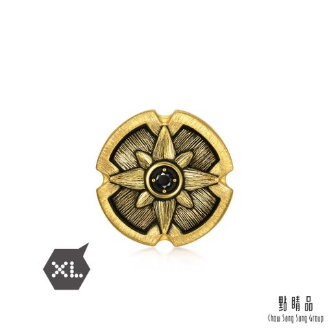 Chow Sang Sang Group 點睛品 Charme XL 乘風領航 黃金黑鑽石串珠