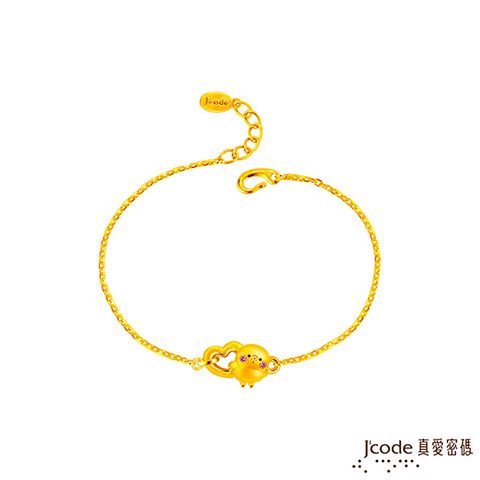 J’code真愛密碼 卡娜赫拉的小動物-被愛P助硬金手鍊