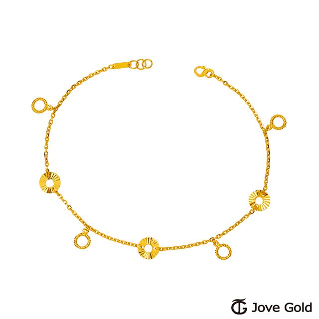 Jove gold JoveGold 餘韻黃金腳鍊