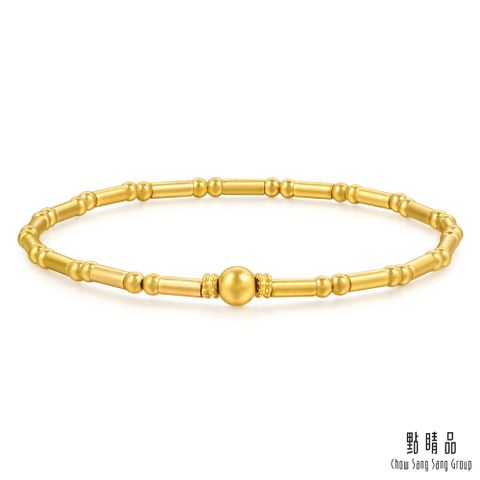 Chow Sang Sang Group 點睛品 金竹雅韻 黃金手鍊_計價黃金(06)