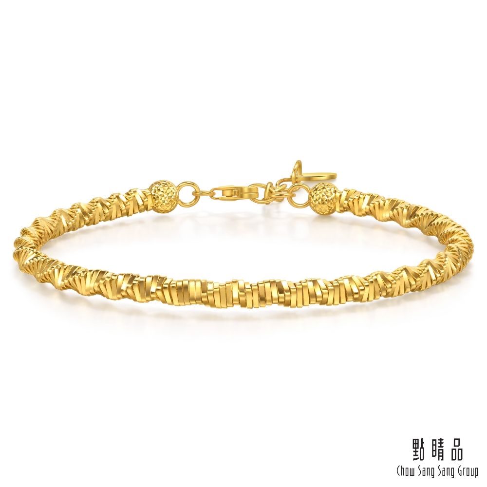 Chow Sang Sang Group 點睛品 夢想編織 黃金手鐲_計價黃金(06)