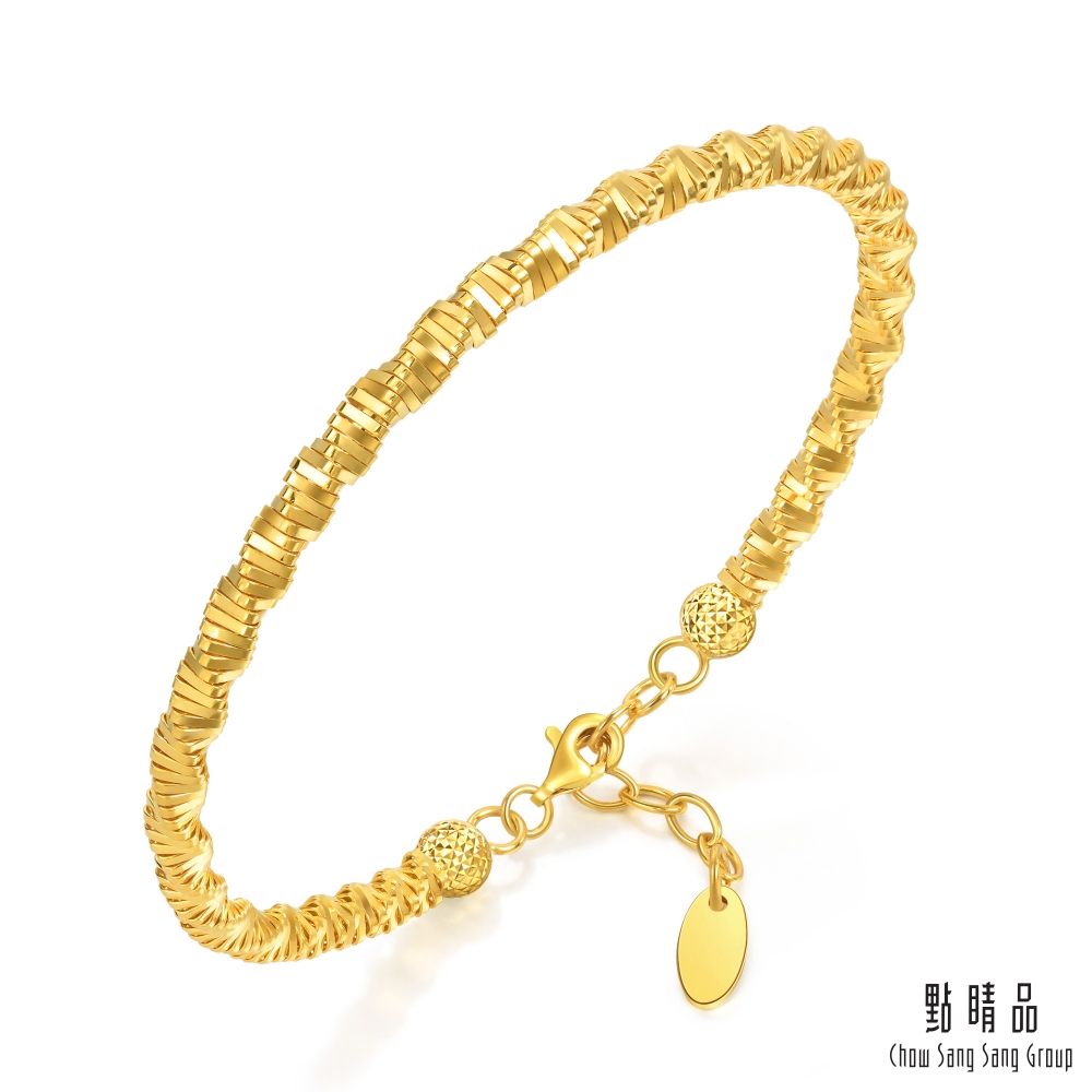 Chow Sang Sang Group 點睛品 夢想編織 黃金手鐲_計價黃金(06)