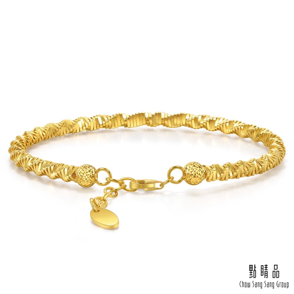 Chow Sang Sang Group 點睛品 夢想編織 黃金手鐲_計價黃金(06)