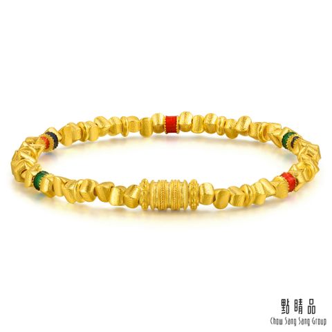 點睛品 金歲轉運 黃金手鍊_計價黃金(06)