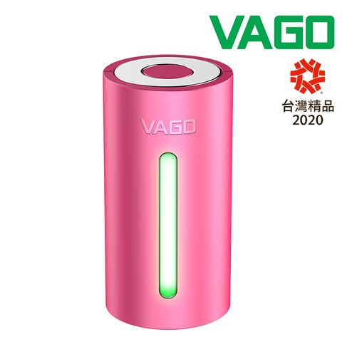 VAGO 旅行衣物輕巧微型真空收納機(桃紅) +VAGO 旅行真空收納袋--中(M) x1