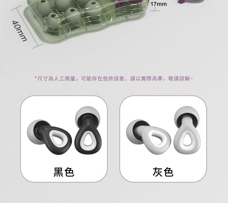 40mm17mm*尺寸為人工測量,可能存在些許誤差,請以實際為準,敬請諒解~黑色灰色