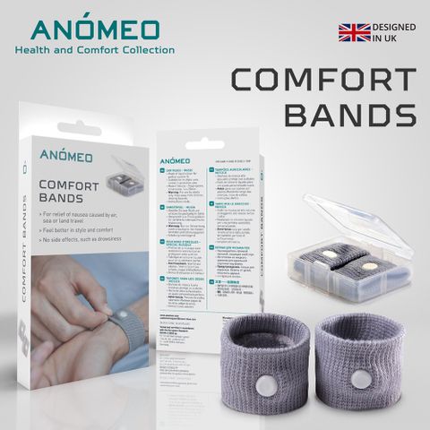 【ANOMEO】 舒適手環 (緩解緊張/預防暈船噁心)