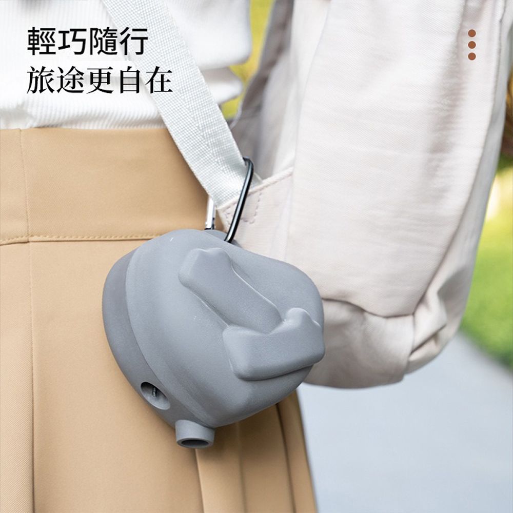HADER 便攜充氣式護頸圍脖枕 長途旅行充氣頸托 防低頭頸椎護具 護頸帶 辦公室頸枕