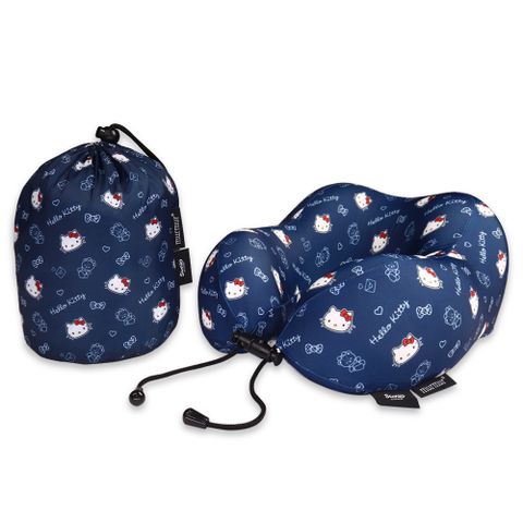 murmur 山丘頸枕（附收納袋）│hello kitty（泰迪熊）