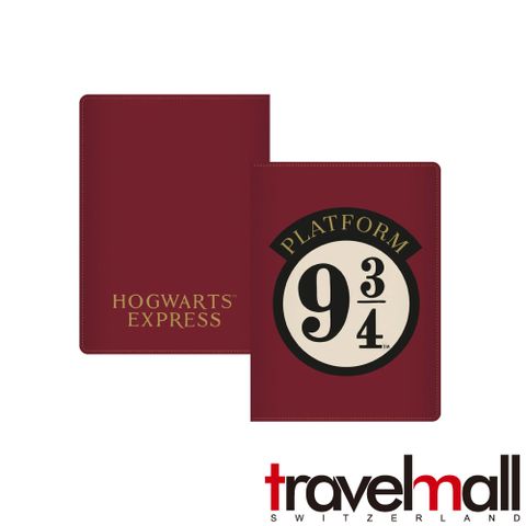 Travelmall 哈利波特PU皮革錢包護照套(9 3/4 月台)