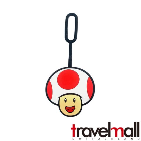 Travelmall 超級瑪莉歐行李吊牌(蘑菇)