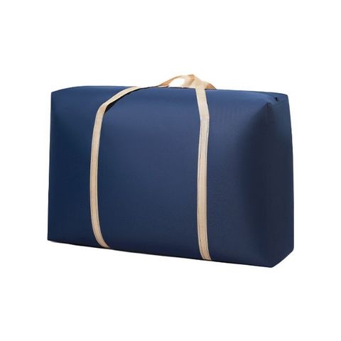 搬家 打包袋 行李袋 無紡布 特大容量 家用整理袋 藏青色 (規格可選)