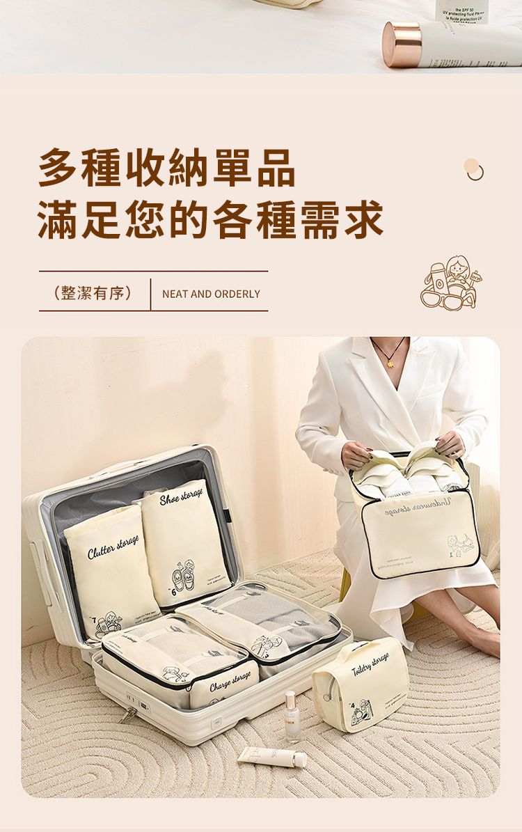 多種收納單品滿足您的各種需求(整潔有序)NEAT AND ORDERLYClutter  Charge storage storage