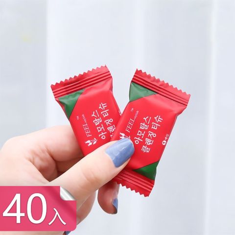 【荷生活】拋棄式便攜棉質壓縮毛巾  外出用泡水即軟厚實毛巾-40入