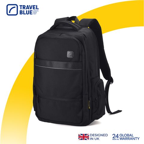 Travel Blue 藍旅 LUXE PRO-black 豪華款背包-黑 TB3030
