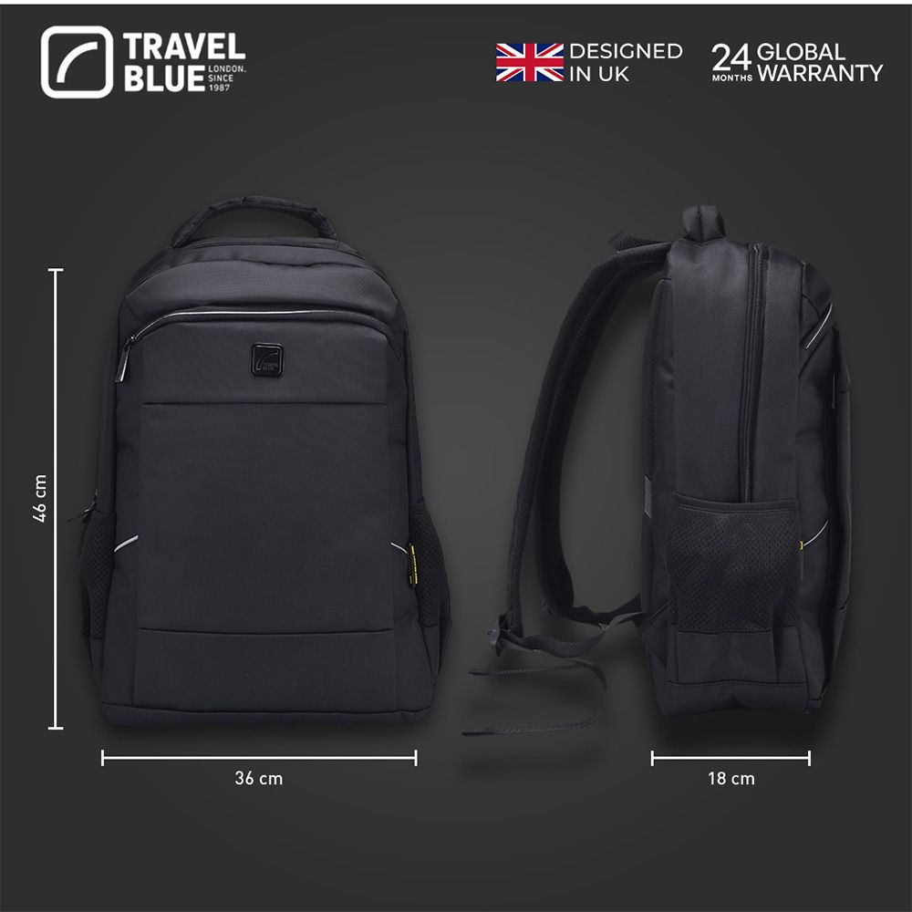 Travel Blue 藍旅 XPERT-black/grey專業款背包-黑/灰TB3050/TB3051