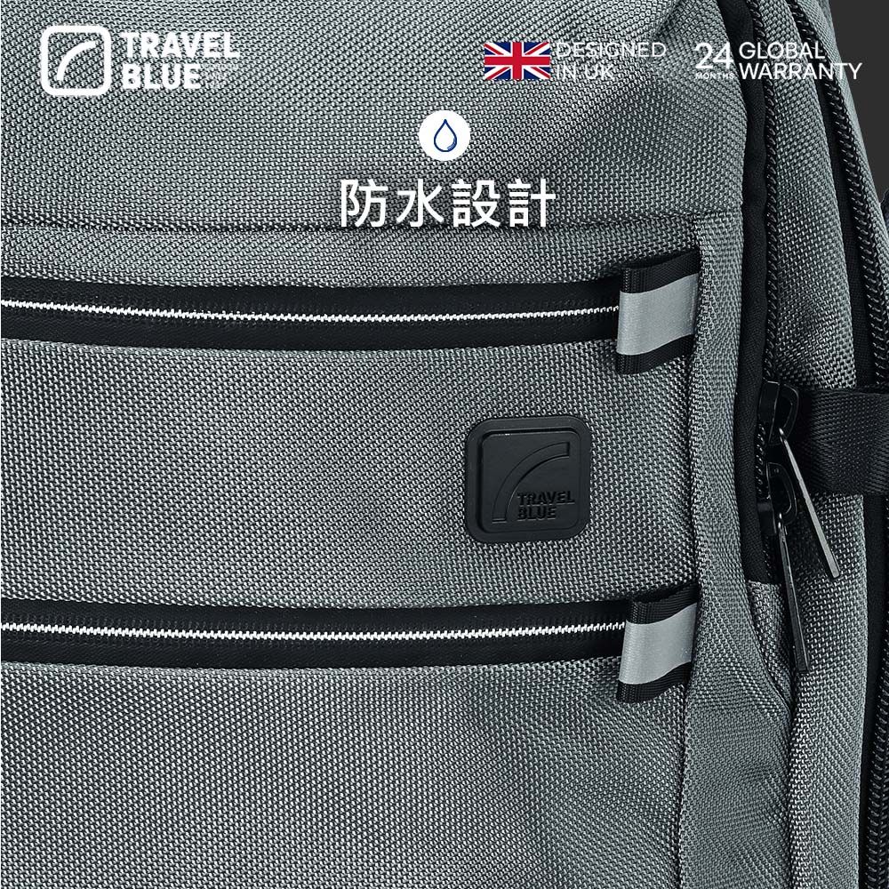 TRAVELBLUE防水設計DESIGNEDTRAVELBLUE24  WARRANTY