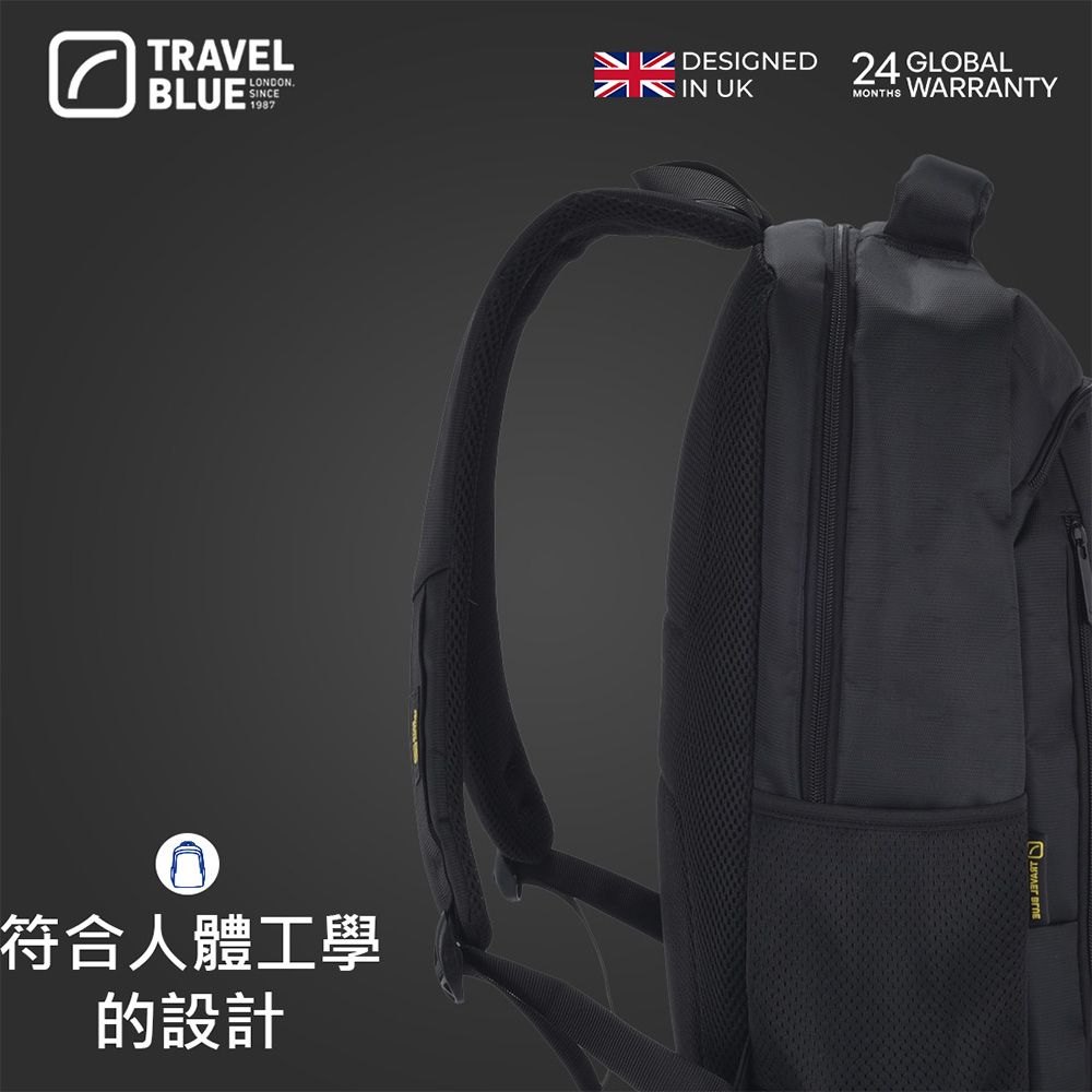 TRAVEL1987LONDON DESIGNEDIN UK符合人體工學的設計24 GLOBALMONTHSWARRANTY