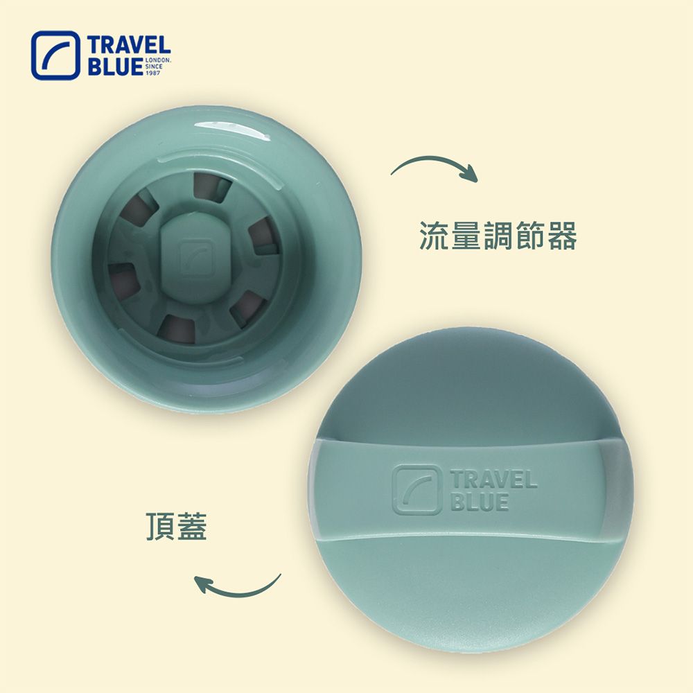 TRAVELBLUELONDONSINCE流量調節器頂蓋TRAVELBLUE