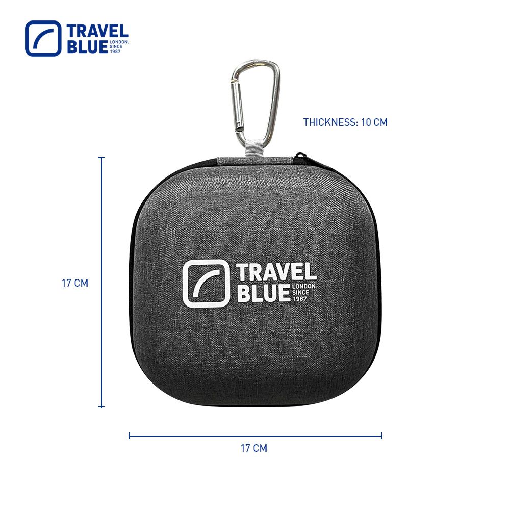 Travel Blue 藍旅 旅行多功能收納盒  頸枕收納盒TB882(可扣背包&行李箱)_保固24個月