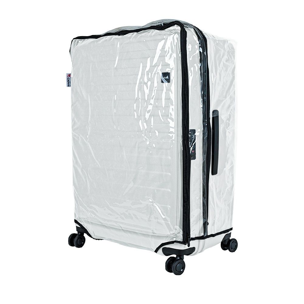 CROWN 皇冠 Luggage Cover 尺寸 CUBO 26吋 行李箱套 保護套 防塵套-透明雨衣套